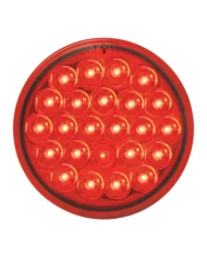 GG78273 - 4" PEARL RED 24-LED LIGHT, RED LENS