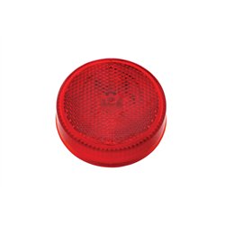 UP38456B-8 LED 2.5" Round Reflectorize Light (Clearance/Marker) - Red LED/Red Lens (Bulk)