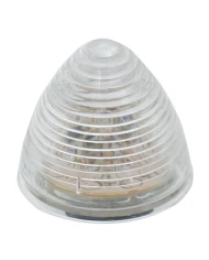GG79276 - 2" BEEHIVE AMBER/CLEAR 10-LED SEALED LIGHT GG79276 - 2" BEEHIVE AMBER/CLEAR 10-LED SEALED LIGHT