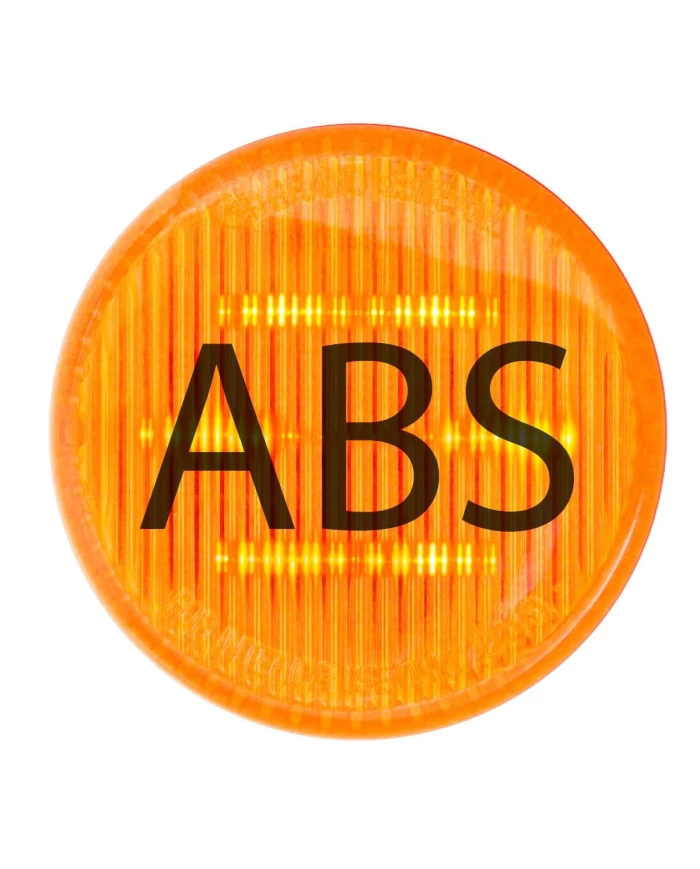 GG79286 - 2" AMBER LED MARKER LIGHT W/ ABS LOGO