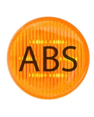 GG79286 - 2" AMBER LED MARKER LIGHT W/ ABS LOGO