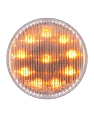 GG79287 - 2" FLEET AMBER/CLEAR 10 LED SEALED LIGHT GG79287 - 2" FLEET AMBER/CLEAR 10 LED SEALED LIGHT
