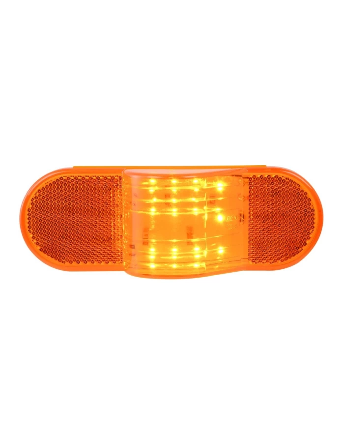 GG79995 - OVAL AMBER/AMBER SIDE MARKER/ TURN 12 LED SEALED LIGHT GG79995 - OVAL AMBER/AMBER SIDE MARKER/ TURN 12 LED SEALED LIGHT