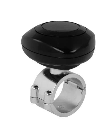 GG80104 - BLACK PLASTIC STEERING WHEEL SPINNER KNOB GG80104 - BLACK PLASTIC STEERING WHEEL SPINNER KNOB