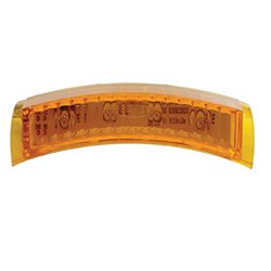 UP38505-4 LED Headlight Turn Signal Light - Amber LED/Amber Lens