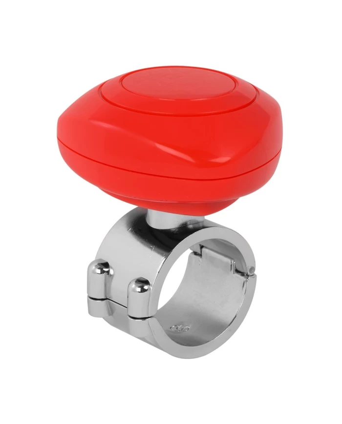 GG80106 - RED PLASTIC STEERING WHEEL SPINNER KNOB