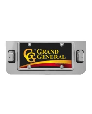 GG80124 - S.S. LICENSE PLATE HOLDER KIT FOR 1 PC. S.S. LIGHT BAR GG80124 - S.S. LICENSE PLATE HOLDER KIT FOR 1 PC. S.S. LIGHT BAR