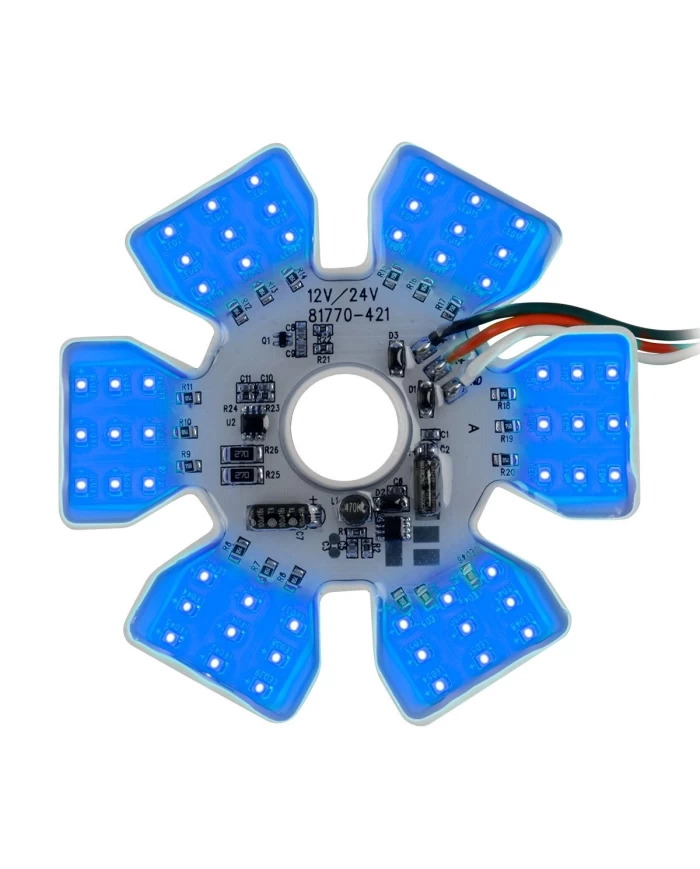 GG81777 - BLUE ULTRA THIN AIR CLEANER HEX 54 LED DUAL FUNCTION LIGHT 12/24V GG81777 - BLUE ULTRA THIN AIR CLEANER HEX 54 LED DUAL FUNCTION LIGHT 12/24V