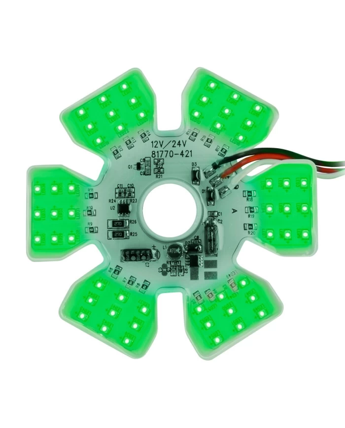 GG81778 - GREEN ULTRA THIN AIR CLEANER HEX 54 LED DUAL FUNCTION LIGHT 12/24V GG81778 - GREEN ULTRA THIN AIR CLEANER HEX 54 LED DUAL FUNCTION LIGHT 12/24V
