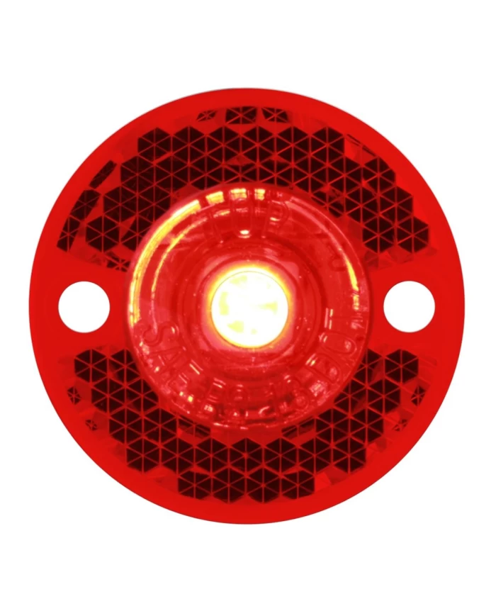 GG81782 - 1-1/8" MINI RED/RED 1 LED MARKER LIGHT W/ REFLECTOR LENS GG81782 - 1-1/8" MINI RED/RED 1 LED MARKER LIGHT W/ REFLECTOR LENS