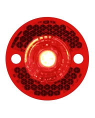 GG81782 - 1-1/8" MINI RED/RED 1 LED MARKER LIGHT W/ REFLECTOR LENS GG81782 - 1-1/8" MINI RED/RED 1 LED MARKER LIGHT W/ REFLECTOR LENS