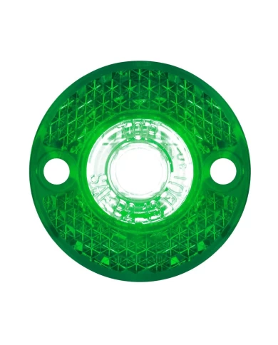 GG81786 - 1-1/8" MINI GREEN/GREEN 1 LED SEALED LIGHT W/ REFLECTOR LENS GG81786 - 1-1/8" MINI GREEN/GREEN 1 LED SEALED LIGHT W/ REFLECTOR LENS