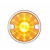 UP38509-15 LED 3" Series 1 Light Only For Double Face Light Housing - Amber LED/Clear Lens