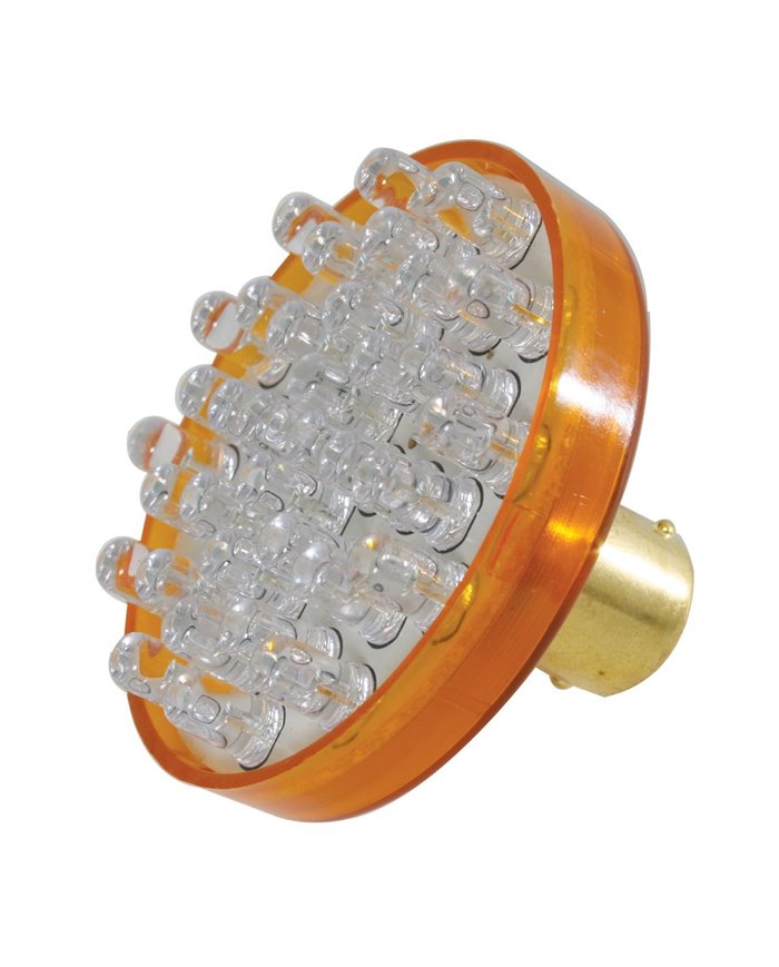GG83940 - 1156 2-3/16" AMBER 36-LED LIGHT BULB, 12V GG83940 - 1156 2-3/16" AMBER 36-LED LIGHT BULB, 12V