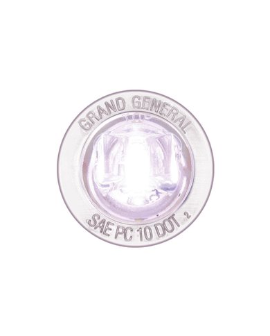 GG87284 - 1" MINI WHITE/CLEAR 1LED PUSH/ SCREW IN LED LIGHT GG87284 - 1" MINI WHITE/CLEAR 1LED PUSH/ SCREW IN LED LIGHT