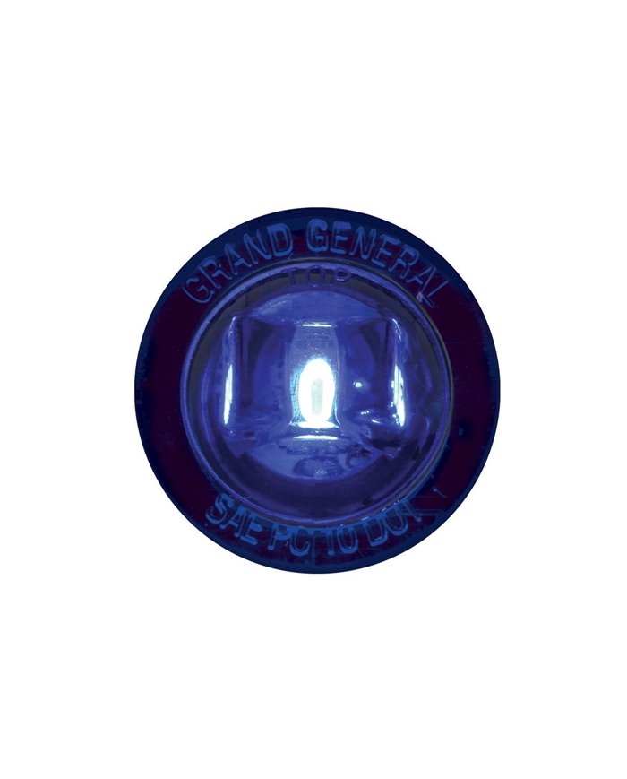 GG87285 - 1" MINI BLUE/BLUE 1LED PUSH/ SCREW IN LED LIGHT