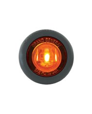 GG87290 - 1" MINI AMBER/AMBER 1-LED LIGHT W/GROMMET