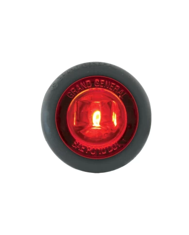 GG87292 - 1" MINI RED/RED 1 LED LIGHT W/ GROMMET GG87292 - 1" MINI RED/RED 1 LED LIGHT W/ GROMMET