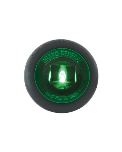 GG87296 - 1" MINI GREEN/GREEN 1 LED LIGHT W/GROMMET GG87296 - 1" MINI GREEN/GREEN 1 LED LIGHT W/GROMMET