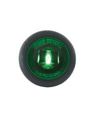 GG87296 - 1" MINI GREEN/GREEN 1 LED LIGHT W/GROMMET GG87296 - 1" MINI GREEN/GREEN 1 LED LIGHT W/GROMMET