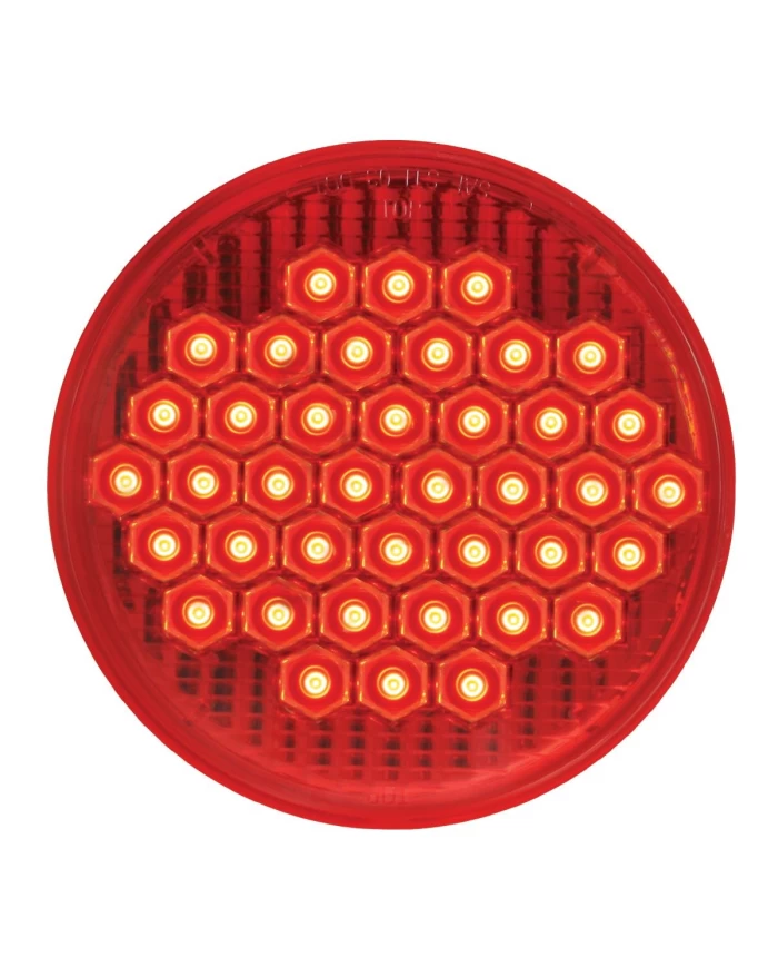 GG87700 - 4" RED 40 LED SEALED LIGHT, RED LENS
