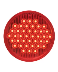 GG87700 - 4" RED 40 LED SEALED LIGHT, RED LENS