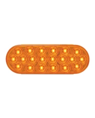 GG87720 - OVAL FLEET AMBER 20 LED LIGHT, AMBER LENS GG87720 - OVAL FLEET AMBER 20 LED LIGHT, AMBER LENS