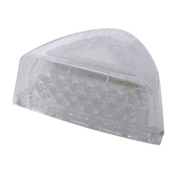 UP38549-37 LED Turn Signal Light  With Clear Base For 1987-2007 Peterbilt 379/378/357 - Amber LED/Clear Lens