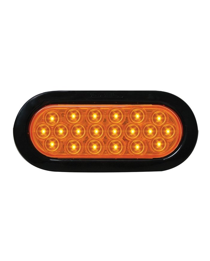 GG87722 - OVAL FLEET AMBER LED LIGHT, GROMMET & PIGTAIL GG87722 - OVAL FLEET AMBER LED LIGHT, GROMMET & PIGTAIL