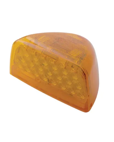 UP38550-31 LED Turn Signal Light For 1987-2007 Peterbilt 379/378/357  - Amber LED/Amber Lens