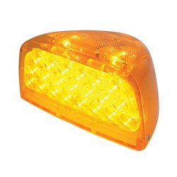 UP38550-31 LED Turn Signal Light For 1987-2007 Peterbilt 379/378/357  - Amber LED/Amber Lens