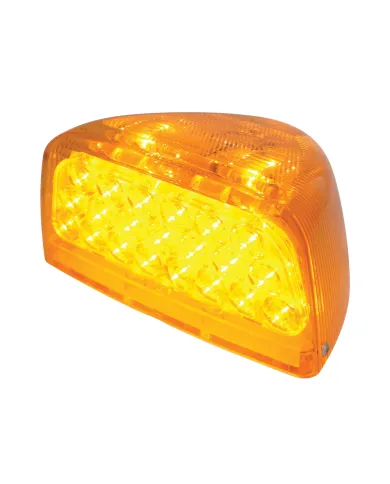 UP38550-31 LED Turn Signal Light For 1987-2007 Peterbilt 379/378/357  - Amber LED/Amber Lens