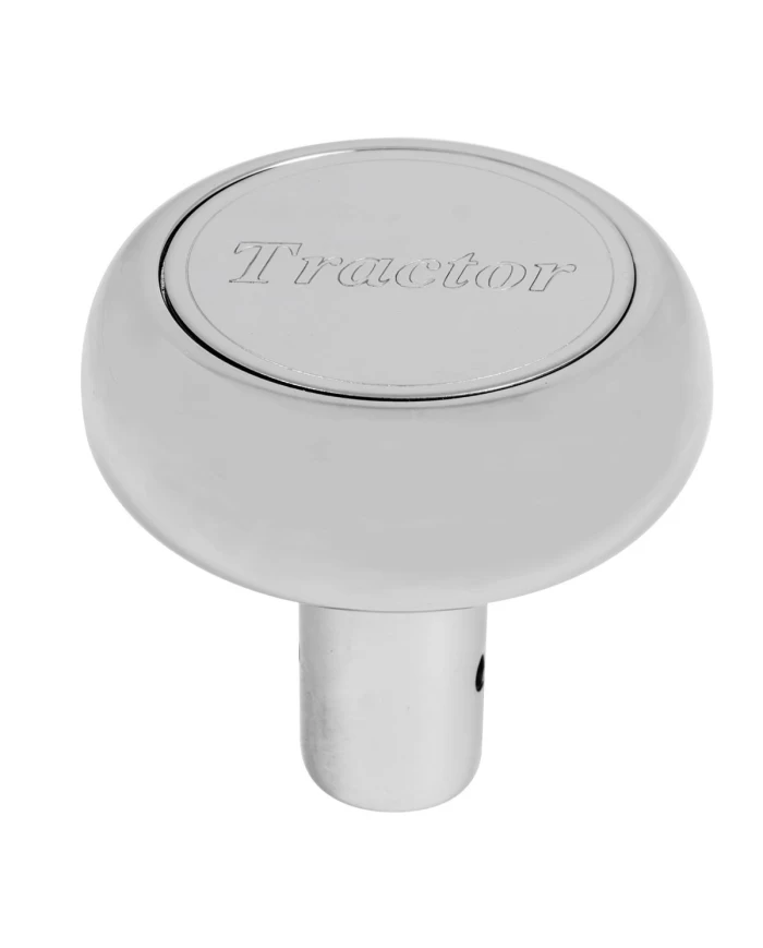 GG95337 - CR. ALUM. TRACTOR KNOB W/ SIDE SCREWS FOR VOLVO 2000+