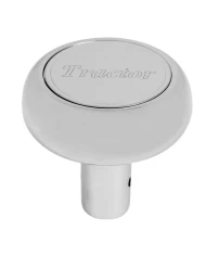 GG95337 - CR. ALUM. TRACTOR KNOB W/ SIDE SCREWS FOR VOLVO 2000+