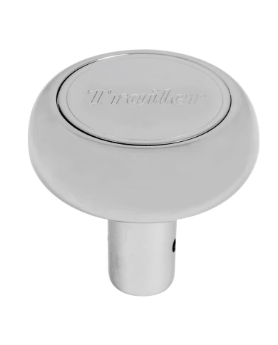 GG95338 - CR. ALUM. TRAILER KNOB W/ SIDE SCREWS FOR VOLVO 2000+ GG95338 - CR. ALUM. TRAILER KNOB W/ SIDE SCREWS FOR VOLVO 2000+