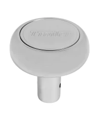 GG95338 - CR. ALUM. TRAILER KNOB W/ SIDE SCREWS FOR VOLVO 2000+