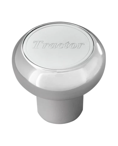 GG95380 - SCREW-IN CR. ALUM. AIR KNOB W/ S.S. TRACTOR PLATE GG95380 - SCREW-IN CR. ALUM. AIR KNOB W/ S.S. TRACTOR PLATE