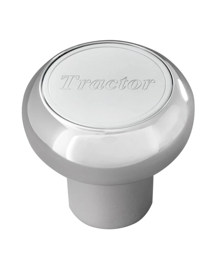 GG95380 - SCREW-IN CR. ALUM. AIR KNOB W/ S.S. TRACTOR PLATE