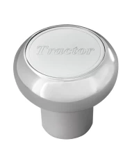 GG95380 - SCREW-IN CR. ALUM. AIR KNOB W/ S.S. TRACTOR PLATE