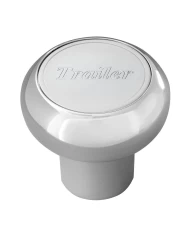 GG95381 - SCREW-IN CR. ALUM. AIR KNOB W/ S.S. TRAILER PLATE