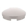 UP10104-5 Even Notched Chrome Dome Front Hubcap - 3/4" Side Wall