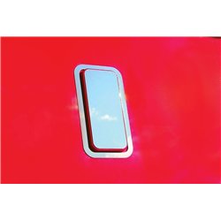 UP29045-Stainless Kenworth T700 Bunk Vent Cover Trim Kit