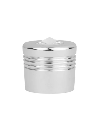 GG95622 - CR. ALUM. GLOVE BOX KNOB COVER W/CLEAR CRYSTAL GG95622 - CR. ALUM. GLOVE BOX KNOB COVER W/CLEAR CRYSTAL