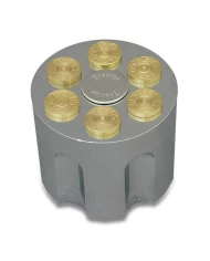 GG95950 - CR. PLASTIC GUN CYLINDER AIR VALVE KNOB W/SS TRACTOR PLATE