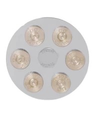 GG95951 - CR. PLASTIC GUN CYLINDER AIR VALVE KNOB W/SS TRAILER PLATE