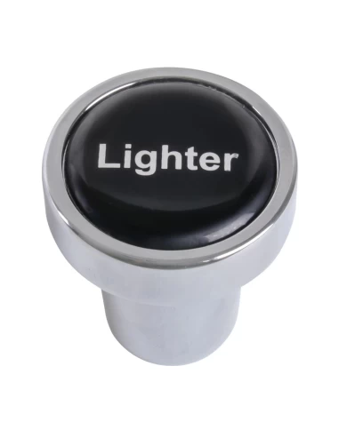 GG96250 - CR. ALUM. CIGARETTE LIGHTER KNOB W/BLACK LIGHTER STICKER GG96250 - CR. ALUM. CIGARETTE LIGHTER KNOB W/BLACK LIGHTER STICKER