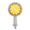 UP38595-11 LED 2-1/8" Arm Watermelon Honda Light Kit With Visor - Amber LED/Amber Lens