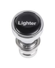 GG96650 - CR. ALUM. CIGARETTE LIGHTER W/BLACK STICKER GG96650 - CR. ALUM. CIGARETTE LIGHTER W/BLACK STICKER