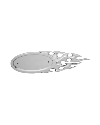 GG97046 - LARGE CR. PLASTIC FLAME EMBLEM ACCENT GG97046 - LARGE CR. PLASTIC FLAME EMBLEM ACCENT