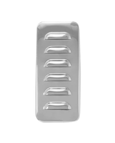 GG97569 - S.S. VENT DOOR COVER, LOUVER FOR PETERBILT LATE '90 & UP GG97569 - S.S. VENT DOOR COVER, LOUVER FOR PETERBILT LATE '90 & UP